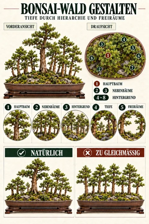Bonsai-Wald